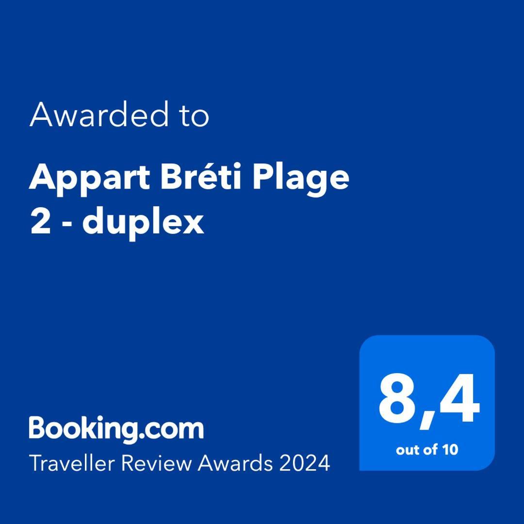 Appart Breti Plage 2 - Duplex 布雷蒂诺斯梅尔 外观 照片